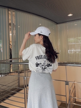 moeさん(レディース・160cm)の夏コーディネート