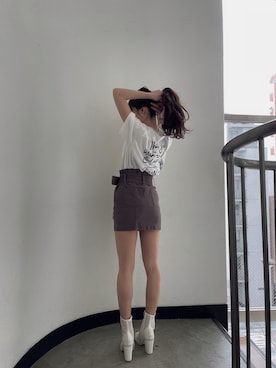 moeさん(レディース・160cm)の冬コーディネート