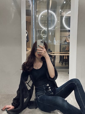 moeさん(レディース・160cm)の夏コーディネート