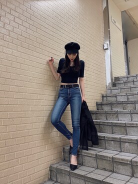 moeさん(レディース・160cm)の夏コーディネート