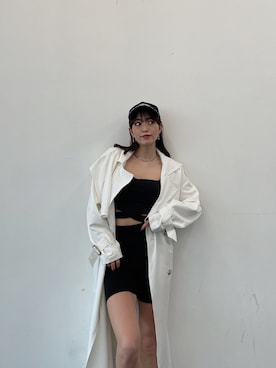 moeさん（レディース・160cm）の冬コーディネート