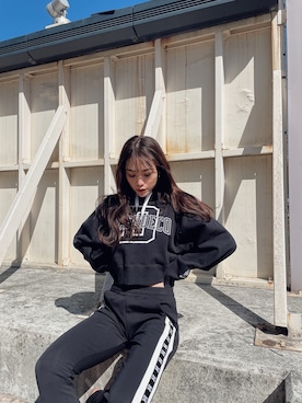 moeさん（レディース・160cm）の冬コーディネート