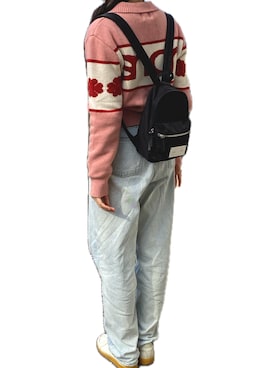 「SINOON（シヌーン）のアイテム」を使った、giwonwooさん（レディース・162cm）の秋コーディネート