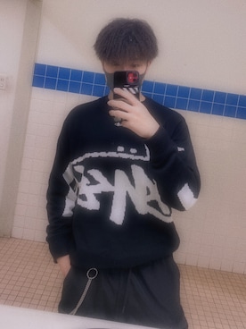 「ARULE（アルール）のアイテム」を使った、社畜Kさん（メンズ・172cm）の春コーディネート