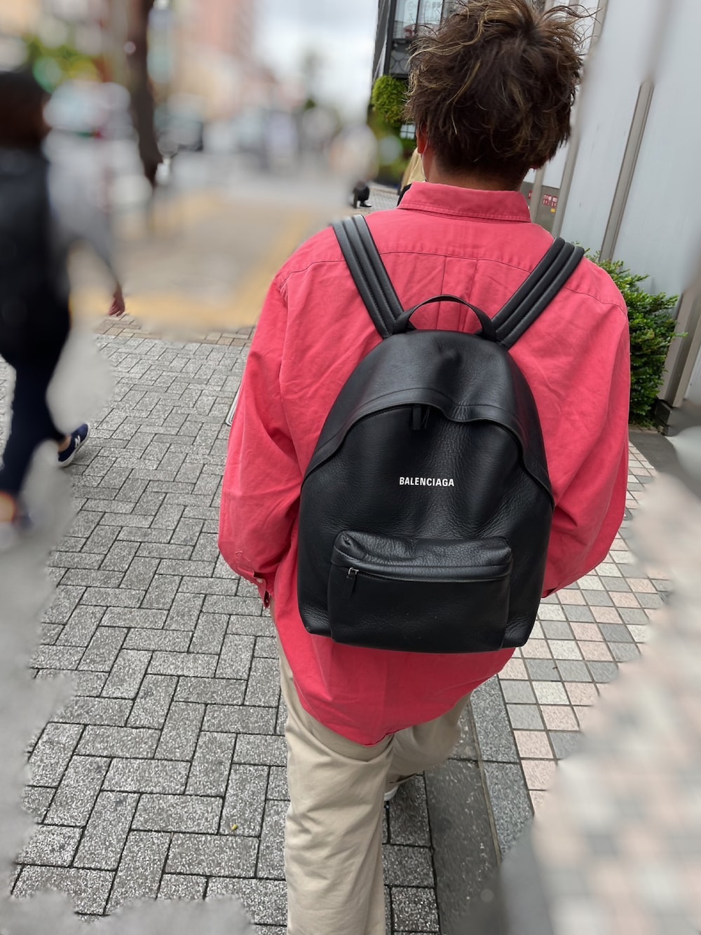 BALENCIAGAのバックパック/リュックを使ったメンズ人気ファッション 
