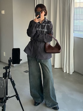 「selle glant（セレグランテ）のアイテム」を使った、たちおかさん（レディース・164cm）の春コーディネート