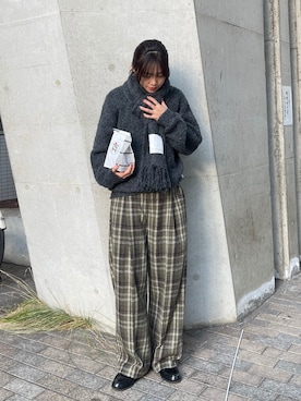 「お正月」｜たちおかさん（レディース・164cm）の冬コーディネート