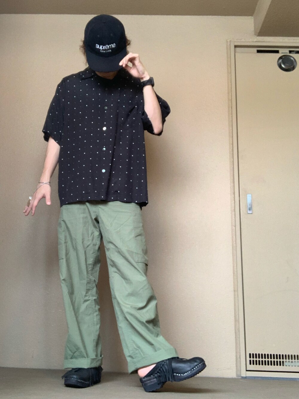 TROENTORPS×Needlesフリンジサボサンダルスエードベージュ35 TROENTORPS×Needlesフリンジサボサンダルスエードベージュ35