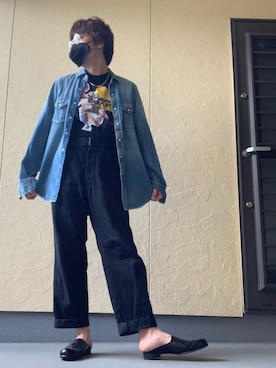 「COMPLETE FINESSE（コンプリートフィネス）のアイテム」を使った、moto miniさん（メンズ・171cm）の秋コーディネート