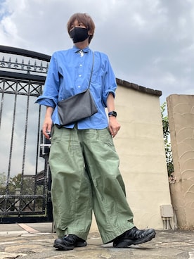 「FENDI」｜moto miniさん（メンズ・171cm）の夏コーディネート