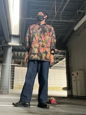 「minedenim」｜moto miniさん（メンズ・171cm）の秋コーディネート