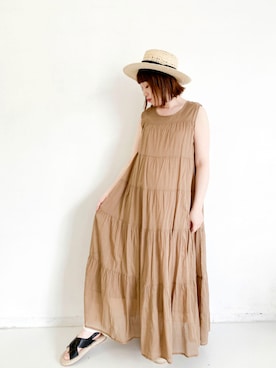 「Libra Cue（リブラ キュー）のアイテム」を使った、𝕄 𝕚 𝕚❁さん（レディース・157cm）の秋コーディネート