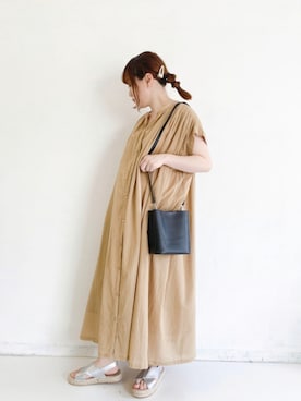 「Libra Cue（リブラ キュー）のアイテム」を使った、𝕄 𝕚 𝕚❁さん（レディース・157cm）の夏コーディネート
