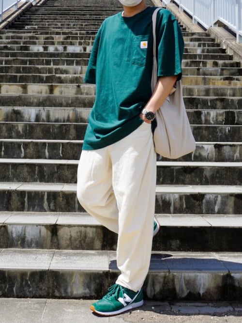 ヨッシー｜CarharttのTシャツ/カットソーを使ったコーディネート - WEAR