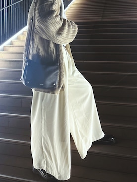 「EMMA CLOTHES（エマクローズ）のアイテム」を使った、tellerさん（メンズ・174cm）の春コーディネート