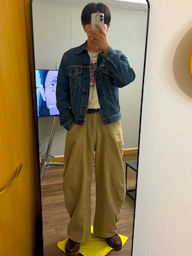 t-zoneさん（骨格ウェーブ・メンズ・167cm）の秋コーディネート