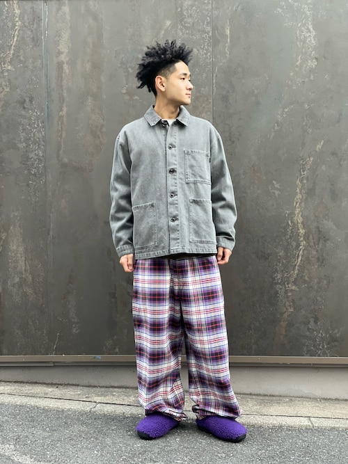 MANASTASH/マナスタッシュ/HEMP WASHED CHORE JACKET（ブルゾン