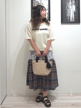 まちゃんなちゃんさん（レディース・158cm）の夏コーディネート