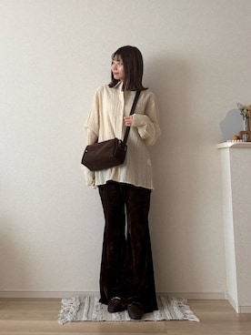 ゆめかさん（レディース・154cm・20代）の秋コーディネート