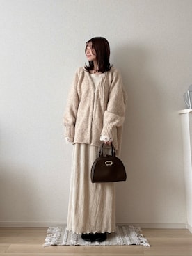 「Kastane（カスタネ）のアイテム」を使った、ゆめかさん（骨格ナチュラル・レディース・154cm）の春コーディネート
