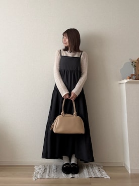 ゆめかさん（レディース・154cm・20代）の秋コーディネート