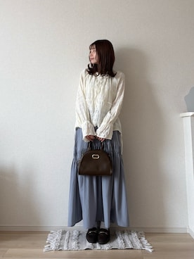 「Kastane（カスタネ）のアイテム」を使った、ゆめかさん（骨格ナチュラル・レディース・154cm）の春コーディネート