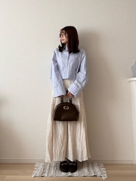 「Kastane（カスタネ）のアイテム」を使った、ゆめかさん（骨格ナチュラル・レディース・154cm）の春コーディネート