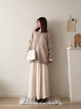 ゆめかさん(レディース・154cm)の冬コーディネート