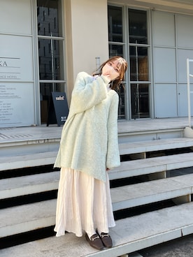 ゆめかさん(レディース・154cm)の冬コーディネート