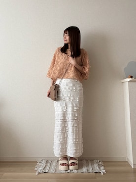 「アイテム（シューズ）」を使った、ゆめかさん（骨格ナチュラル・レディース・154cm）の夏コーディネート
