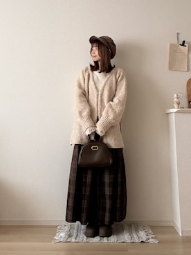 ゆめかさん(レディース・154cm)の冬コーディネート