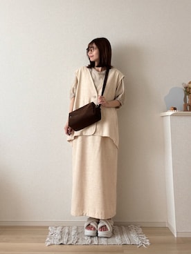 ゆめかさん（レディース・154cm・20代）の秋コーディネート