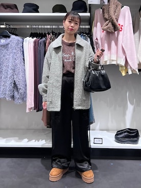 「LAKOLE（ラコレ）のアイテム」を使った、うえさん（レディース・153cm）の秋コーディネート