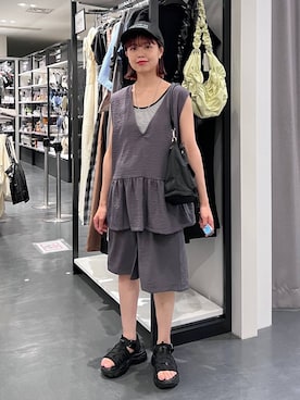 うえさん（レディース・153cm・20代）の夏コーディネート