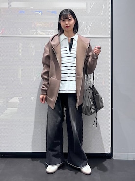 うえさん（レディース・153cm）の冬コーディネート