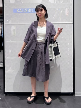 うえさん（レディース・153cm）の夏コーディネート