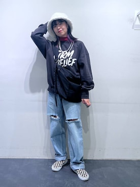 うえさん（レディース・153cm）の冬コーディネート