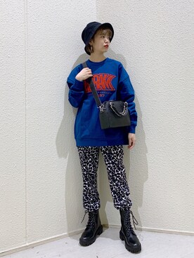 「ブーツイン」｜うえさん（レディース・153cm・20代）の冬コーディネート