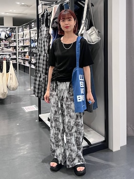「骨格ウェーブ」｜うえさん（レディース・153cm・20代）の夏コーディネート