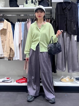 「JEANASIS（ジーナシス）のアイテム（アクセサリー）」を使った、うえさん（レディース・153cm）の春コーディネート