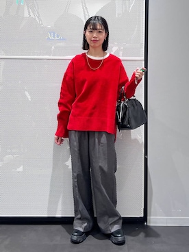 「アイテム（アクセサリー、その他）」を使った、うえさん（レディース・153cm）の冬コーディネート