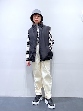 うえさん（レディース・153cm）の冬コーディネート