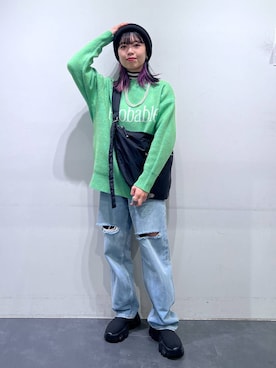 うえさん（レディース・153cm）の冬コーディネート