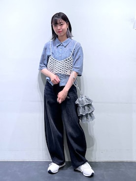 「アイテム（その他トップス）」を使った、うえさん（レディース・153cm・20代）の春コーディネート