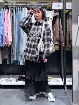 「アイテム（その他トップス）」を使った、うえさん（レディース・153cm・20代）の秋コーディネート