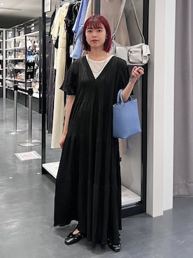「アイテム（パンプス）」を使った、うえさん（レディース・153cm・20代）の夏コーディネート