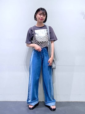 「アイテム（その他トップス）」を使った、うえさん（レディース・153cm・20代）の夏コーディネート