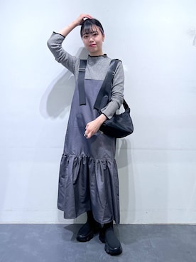 うえさん（レディース・153cm）の冬コーディネート