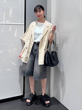 うえさん(レディース・153cm)の夏コーディネート