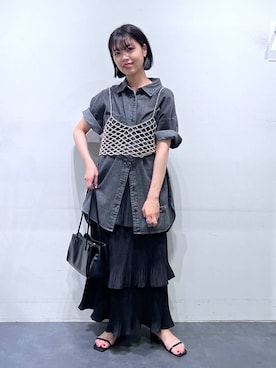 「アイテム（その他トップス）」を使った、うえさん（レディース・153cm・20代）の夏コーディネート